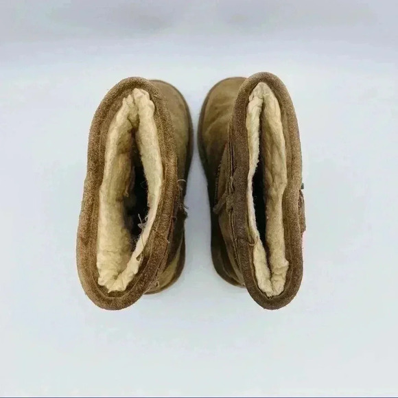 Kids Bearpaw Brown Sherpa Boots - Picture 5 of 6